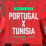 Portugal vs Túnez
