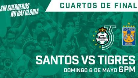 Santos vs Tigres