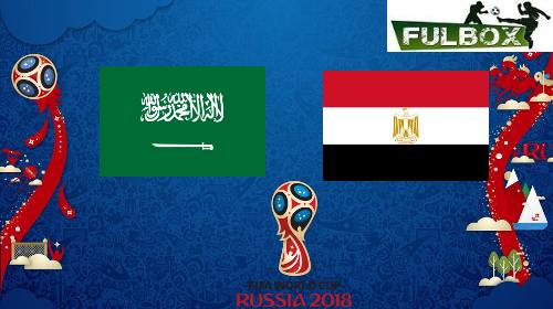 Arabia Saudita vs Egipto