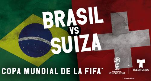 Brasil vs Suiza Jornada 1 Mundial 2018