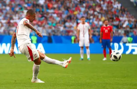 Costa Rica pierde 0-1 Serbia en su debut del Mundial 2018
