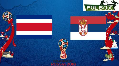 Costa Rica vs Serbia