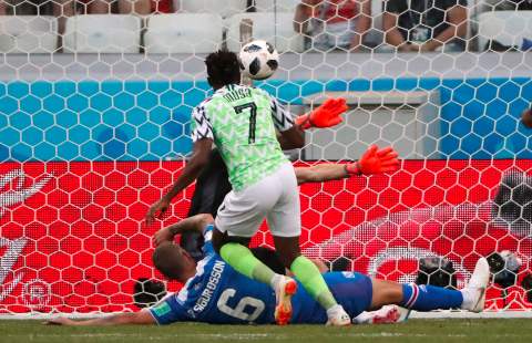 Gol de Ahmed Musa- Nigeria vs Islandia 1-0 Mundial 2018
