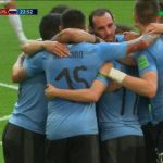 Gol de Diego Laxalt- Uruguay vs Rusia 2-0 Mundial 2018