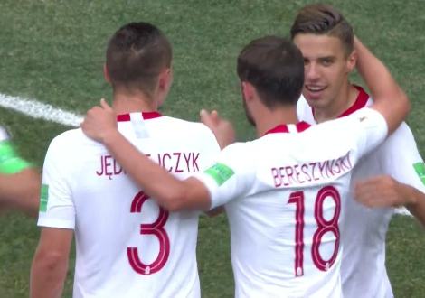 Gol de Jan Bednarek- Japón vs Polonia 0-1 Mundial 2018