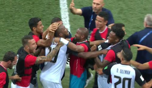 Gol de Kendall Waston- Costa Rica vs Suiza 1-1 Mundial 2018