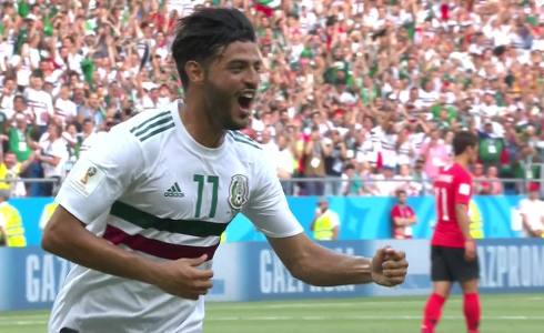 Gol de Penal de Carlos Vela- México vs Corea del Sur 1-0 Mundial 2018