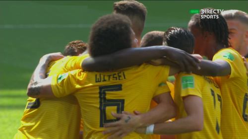 Gol de Romelu Lukaku- Bélgica vs Túnez 2-0 Mundial 2018