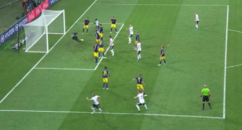 Gol de Toni Kroos- Alemania vs Suecia 2-1 Mundial 2018