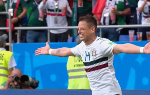 Gol del Chicharito Hernández- México vs Corea del Sur 2-0 Mundial 2018