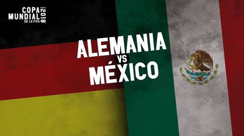México vs Alemania Jornada 1 Mundial 2018