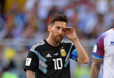 Penal Fallado de Leo Messi- Argentina vs Islandia 1-1
