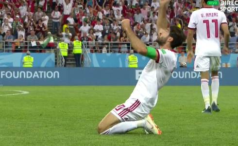Portugal se deja empatar 1-1 por Irán y se medirá a Uruguay en Octavos de Final Mundial 2018