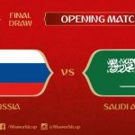 Rusia vs Arabia Saudita Inauguración Mundial 2018