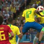 Autogol de Fernandinho- Brasil vs Bélgica 0-1 Cuartos de Final Mundial 2018