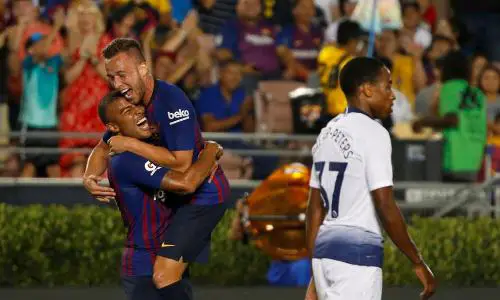 Barcelona vence en penales al Tottenham en la International Champions Cup 2018
