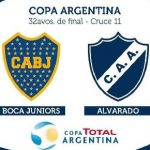 Boca Juniors vs Alvarado