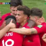 Gol de Dele Alli- Inglaterra vs Suecia 2-0 Cuartos de Final Mundial 2018