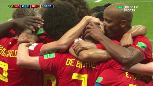 Gol de Kevin De Bruyne- Brasil vs Bélgica 0-2 Cuartos de Final Mundial 2018