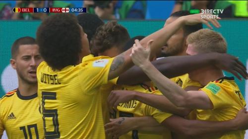 Gol de Thomas Meunier- Bélgica vs Inglaterra 1-0 Tercer Lugar Mundial 2018