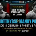 Lucas Matthysse vs Manny Pacquiao