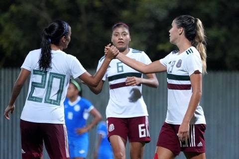 México golea 4-0 a Nicaragua en el Fútbol Femenil Juegos Centroamericanos y del Caribe 2018