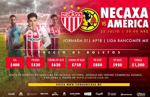 Necaxa vs América