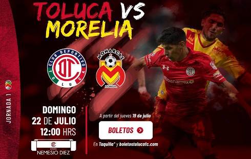 Toluca vs Morelia
