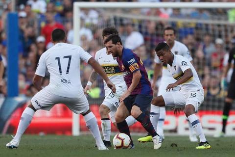 Barcelona golea 3-0 al Boca Juniors en el Trofeo Joan Gamper 2018
