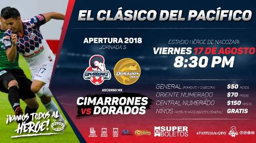 Cimarrones vs Dorados