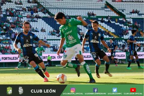 León vence 2-0 al Querétaro en la Copa MX Apertura 2018