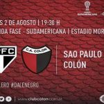 Sao Paulo vs Colón