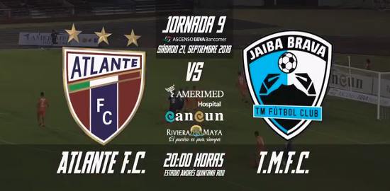 Atlante vs Jaiba Brava