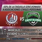 Atlético San Luis vs Cafetaleros
