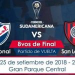 Nacional vs San Lorenzo