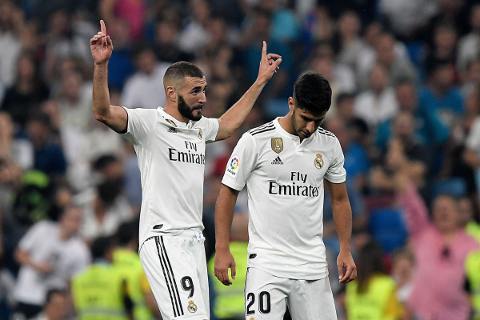 Real Madrid golea 4-1 al Leganés con doblete de Benzema en Liga Española 2018-19
