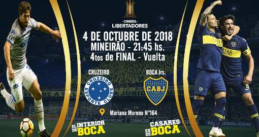 Cruzeiro vs Boca Juniors