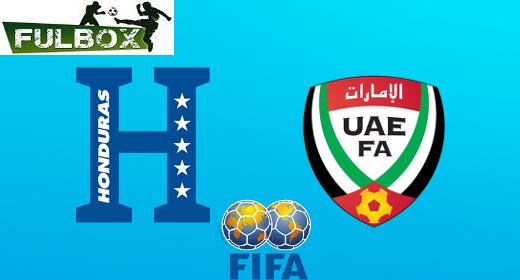 Honduras vs Emiratos Árabes Unidos