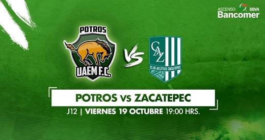 Potros UAEM vs Zacatepec