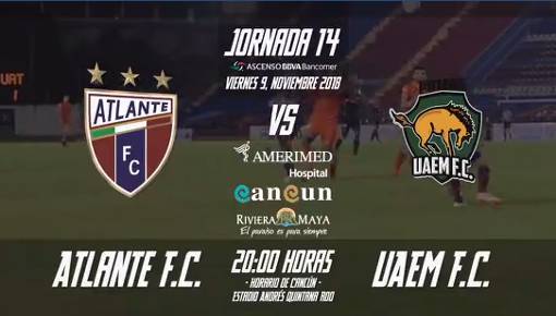 Atlante vs Potros UAEM