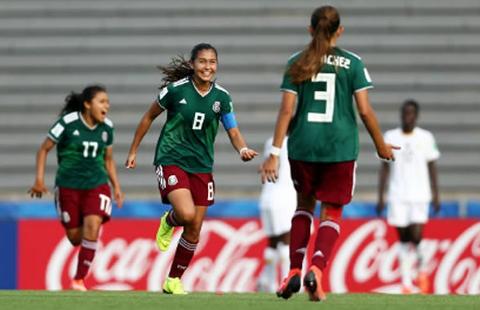 México vs Ghana 2(4)-2(2) Mundial Femenil Sub-17 2018