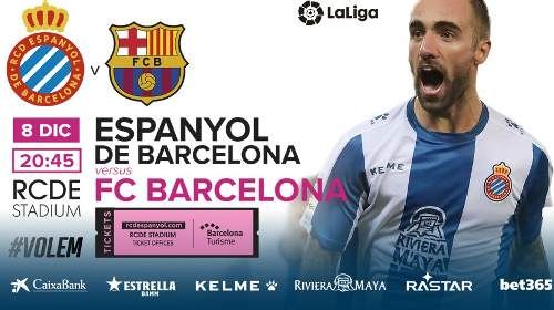 Resultado: Espanyol vs Barcelona [Vídeo Resumen- Goles] Jornada 15 Liga Española