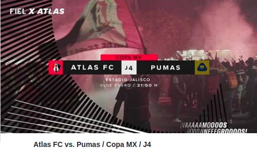 Atlas vs Pumas