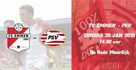 Emmen vs PSV