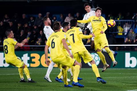 Villarreal vs Real Madrid 2-2 Liga Española 2018-19