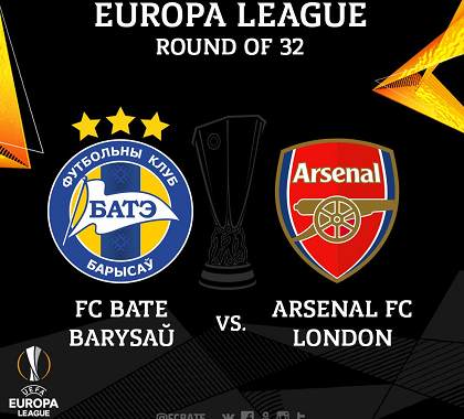 BATE Borisov vs Arsenal