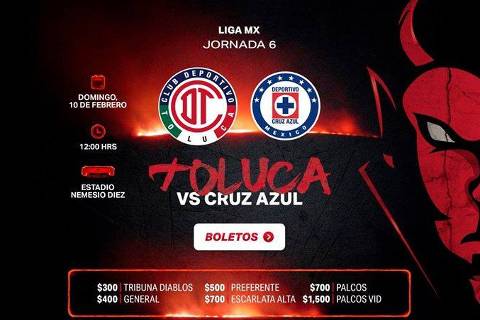 Toluca vs Cruz Azul