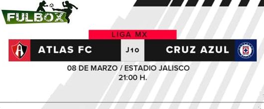 Atlas vs Cruz Azul