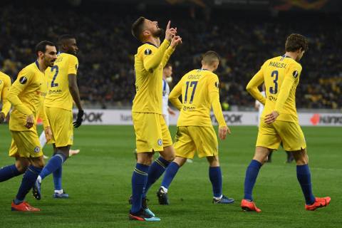 Dinamo de Kiev vs Chelsea 0-5 Europa League 2018-2019