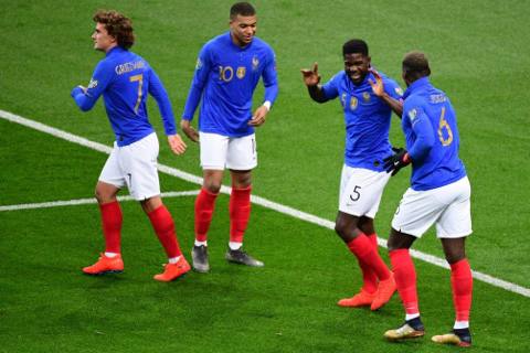 Francia vs Islandia 4-0 Clasificatorio Eurocopa 2020